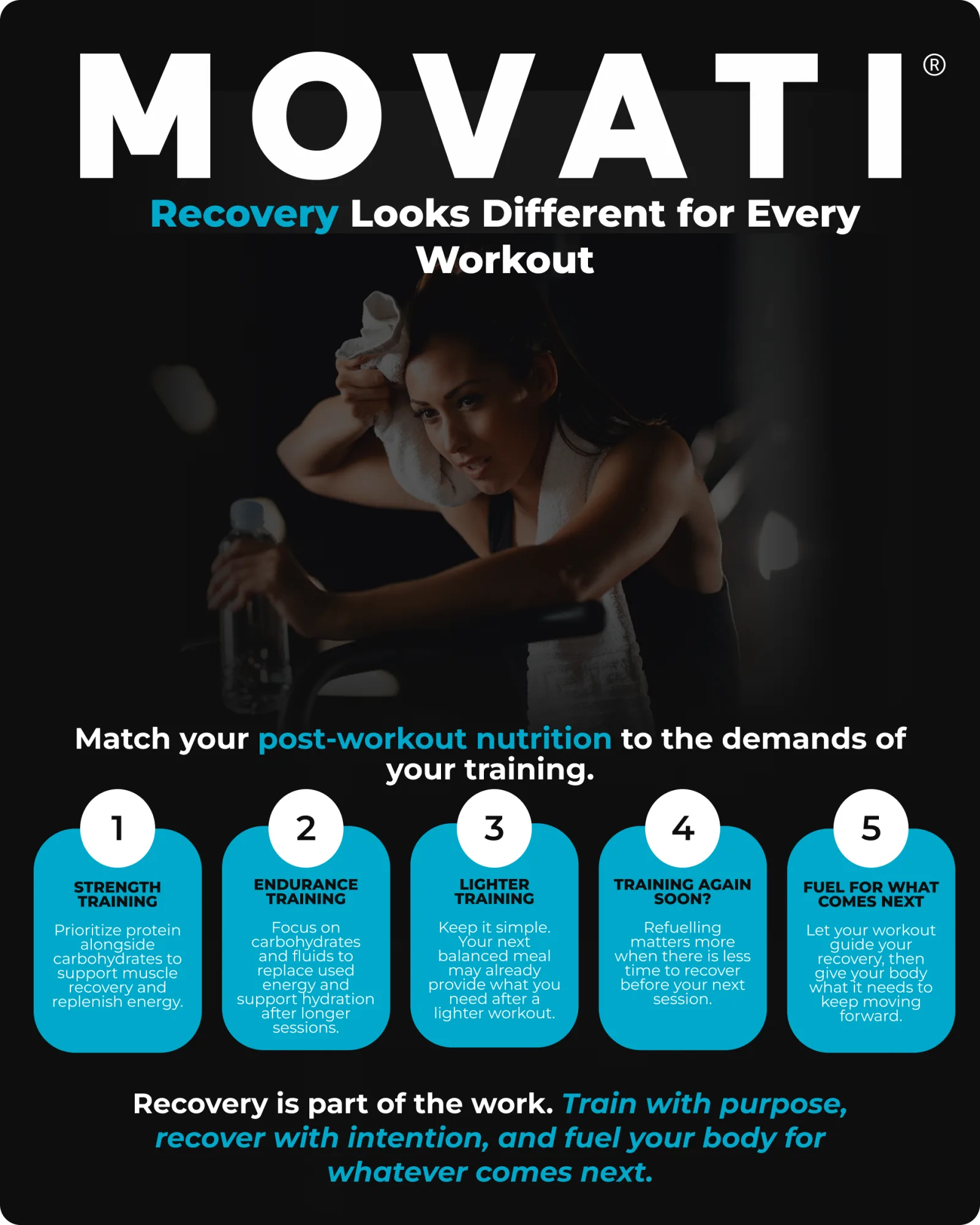Woman preparing a shake as part of the best post workout meal routine for optimal recovery.