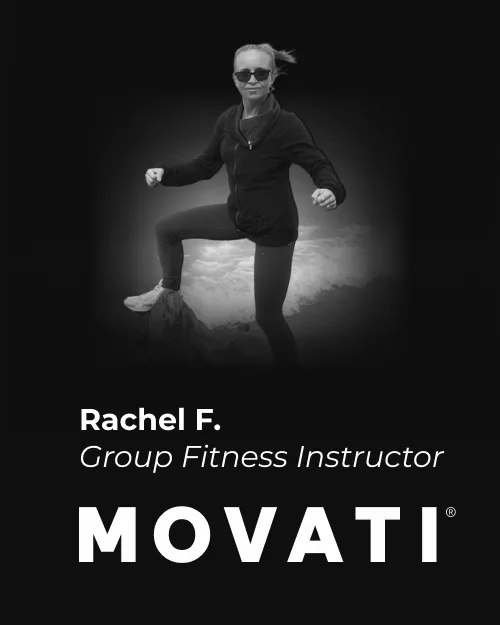 Celebrating dedication milestones: MOVATI Guelph & Brantford anniversary with group fitness instructor Rachel F.